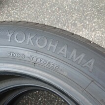 860-15☆4本 ほぼ新品タイヤ 2020年製 225/55R18 ヨコハマ デシベル E70A_画像4
