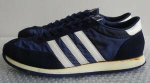 台湾製 ネバダ 1983年製 JP27.5cm ビンテージ adidas nevada made in taiwan vintage 1980s 紺×白 古着