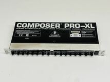 BEHRINGER べリンガー COMPOSER PRO-XL MDX2600 通電確認のみ 現状品 管理番号09231_画像5