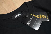 【送料無料】新品 東京リベンジャーズ × XLARGE タケミチ Tシャツ M ブラック エクストララージ 東京卍會 花垣武道 ★_画像4