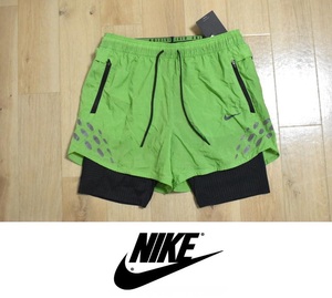 【送料無料】新品 NIKE ショートパンツ ＆ ハーフタイツ 3 in 1 XL DM4764-377 ナイキ ランニング ◆