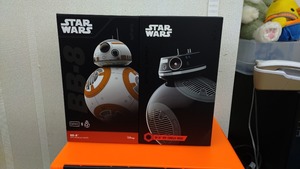 未開封品 BB-8 アプリ対応ドロイド & ラジコン BB-9E アプリ対応ドロイド スター・ウォーズ フォースの覚醒 最後のジェダイ 送料無料