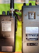 ICOM IC-W21　ICOM IC-2N 2台セット　アイコムハンディ機　無線機　アイコム　_画像4