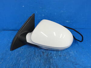 * Heisei era 22 year Volkswagen 3CCDA Golf Passat left door mirror side mirror winker attaching 9 pin color LB9A white operation OK*F26286