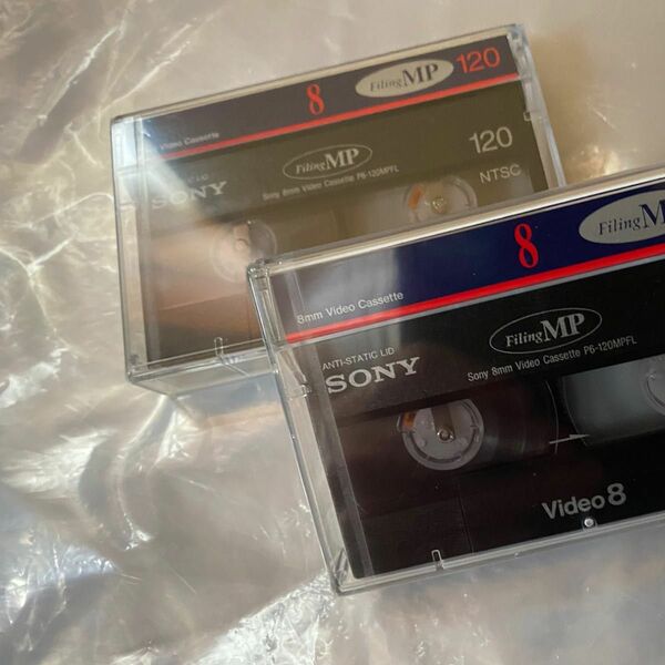SONY 8mm video(filingMP 120)テープ