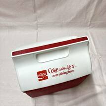 レトロ　igloo　コカ・コーラ　クーラーボックス　ランチボックス　レッド＆ホワイト　Enjoy Coke（3451）_画像7