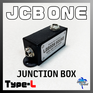 JCBoneL】JCB one TL =BLACK=《超便利 #ジャンクションボックス:ボード内の配線整理 #BELDEN仕様》=TL=【1系統/TS】超軽量 #LAGOONSOUND
