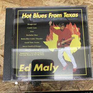 シ● ROCK,POPS ED MALY - HOT BLUES FROM TEXAS アルバム,INDIE CD 中古品