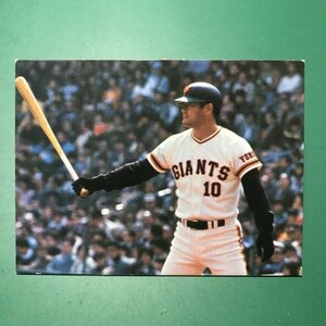 1979年　カルビー　プロ野球カード　79年　4月～6月　第3位　巨人　張本　　　　　【管理C08】