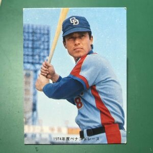 1974年　カルビー　プロ野球カード　74年　38番　中日　島谷　　　　　【管理C08】