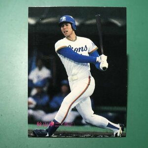 1988年　カルビー　プロ野球カード　88年　130番　西武　秋山　　　【管理904】