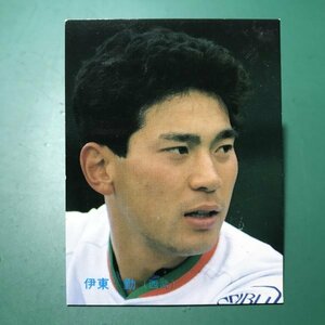 1987年　カルビー　プロ野球カード　87年　141番　西武　伊東　　　【管理904】