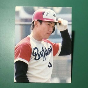 1979年　カルビー　プロ野球カード　79年　4月　44位　近鉄　佐々木　　　【管C08】