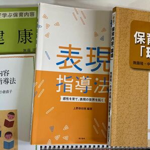 保育　健康　言葉　環境　表現　4冊　保育5領域セット　（人間関係　欠品）