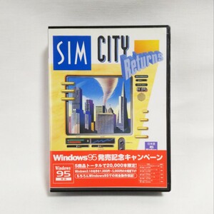 SIM CITY Returns シムシティ リターンズ 3.5インチ 2DD版