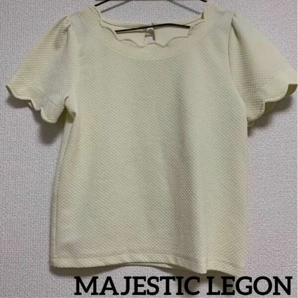 MAJESTIC LEGON トップス Tシャツ プルオーバー 可愛い 半袖 長袖 春 夏 秋