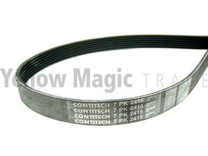 【CONTITECH】 V-ベルト [Benz,ベンツ,CLKクラス,C209,A209 / 0139977492,0009936796,7PK2418mm]