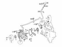 【Saleri SIL】 ウォーターポンプ [Benz,ベンツ,Eクラス,W211/S211 / 112200140180,1122001401,PA934A]_画像2