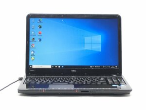 中古/15.6型/ノートPC/Windows10/爆速SSD240GB/8GB/i5-M460/NEC　LS550/C　　新品無線マウス　MS　office搭載/テンキー