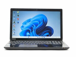 カメラ内蔵/15.6型/ノートPC/最新Win11Pro/新品SSD512/8GB/3世代i7/TOSHIBA　T653/68JB 新品無線マウス　MS office2021搭載