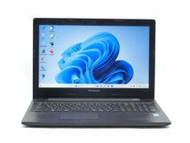 激安/カメラ内蔵/中古/15.6型/ノートPC/Win11/新品SSD256GB/8GB/4世代i5/Lenovo　G50-70 　HDMI/USB3.0/新品無線マウス　MS office2021搭載_画像1