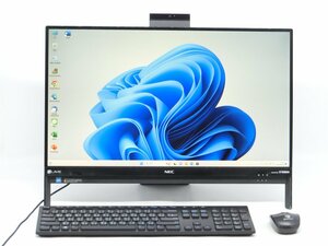 最新Win11Pro/WEBカメラ/中古/新品SSD512/8GB/フルHD23型一体型/CELERON　3865U/NEC DA370/G　　MSoffice2021搭載　