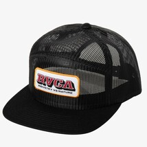 RVCA ルーカ スナップバックキャップ JAMIE TRUCKER BLACK_画像1