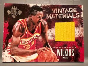 激レア初期/99 Jersey 2013 Panini Dominique Wilkins ドミニク・ウィルキンス NBA Hawks ホークス ジャージ バスケ All-star 得点Dunk王