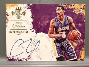 FIBA 直書/199 Auto Panini Jordan Clarkson ジョーダン・クラークソン NBA サイン バスケ レイカーズ Jazz ジャズ ワールドカップ 大活躍