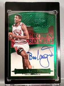 鬼レア直書5枚限定 Die-cut Auto 14 Panini Bill Cartwright ビル・カートライト NBA サイン Bulls ブルズ 3連覇 All-star 大阪エヴェッサ