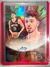 大活躍SSP Auto Panini Hoops Alperen Sengun アルペラン・シェングン NBA 直筆 サイン ロケッツ バスケ ロケッツ Rockets FIBA トルコ代表_画像1