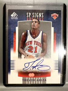 レア選手 RC Auto 04 Upper Deck Trevor Ariza NBA 直筆 ルーキー サイン トレバー アリーザ Panini Knicks Lakers レイカーズ バスケ 優勝