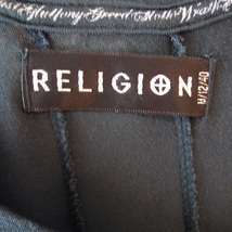 美品　日本未発売　レリジョン　RELIGION　ロングTシャツ　黒_画像5