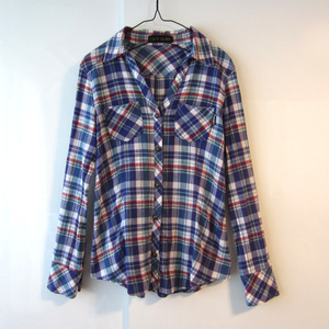  beautiful goods Cecil McBee CECIL McBEEskip color long sleeve shirt check pattern 