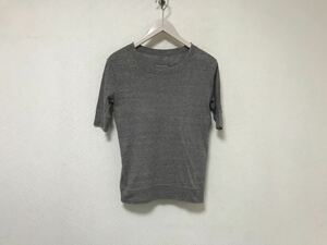 本物ハンズオブクリエーションHands of cretionコットン半袖TシャツレディースサーフアメカジミリタリービジネススーツグレーフリーS日本製