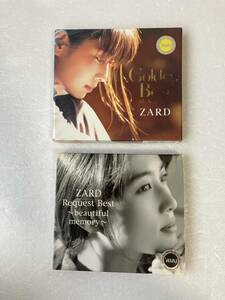 CD ザード ZARD ゴールデンベスト リクエストベスト セット レンタル落ち 送料無料