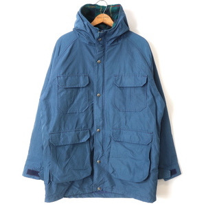 WOOLRICH■マウンテンパーカー ライトブルー/L 80S 90S USA製 ウールリッチ