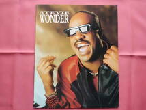 ★☆ STEVIE WONDER/スティービー・ワンダー　1988年コンサートパンフレット　40ページ ☆★