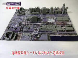  country earth traffic .. maintenance did 3D city data . practical use did city model assembly kit pcs place Fuji tv around scale 1/4000 ( transparent case is optional )