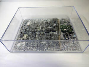  Fukuyama city Fukuyama station country earth traffic .. maintenance did 3D city data . practical use did city model construction settled scale 1/4000 ( transparent case attaching )