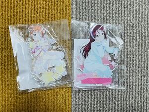 新品未開封 ラブライブ! スクールアイドルフェスティバル きらりんアクリルスタンド Aqours ファンシーver. 高海千歌 桜内梨子 2種セット