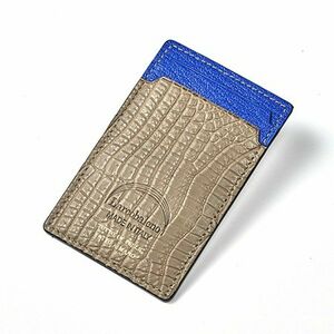 ▼定価20900円▼直営店完売品！▼新品▼ラルコバレーノ▼マカードケース▼（スマホ用）①▼リアルクロコダイル▼LA117CR