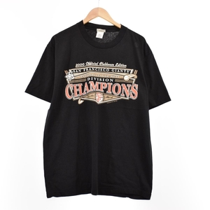 古着 リー Lee MLB SAN FRANCISCO GIANTS サンフランシスコジャイアンツ プリントTシャツ メンズXL /eaa320915