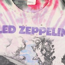 古着 雰囲気系 90年代 LED ZEPPELIN レッドツェッペリン タイダイ柄 バンドTシャツ バンT USA製 メンズXL ヴィンテージ /evb002312_画像7