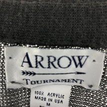 古着 90年代 ARROW アクリルニットカーディガン USA製 メンズM ヴィンテージ /eaa368271_画像3