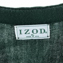 古着 アイゾッド IZOD アクリルニットカーディガン USA製 メンズXL /eaa369971_画像3