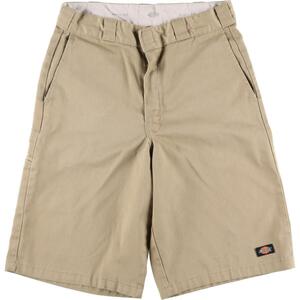 古着 ディッキーズ Dickies Loose Fit ワークショーツ ハーフパンツ メンズw33 /eaa323578 【SS2309】