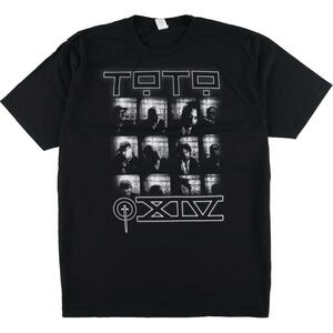 古着 STARTEE TOTO バンド 両面プリント バンドTシャツ バンT メンズL /eaa327335 【SS2309】