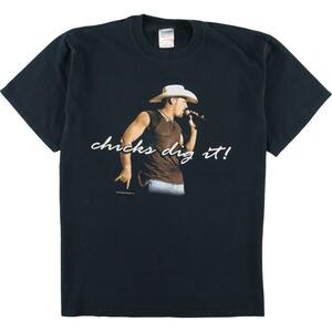 古着 GILDAN HEAVY COTTON 両面プリント バンドTシャツ バンT メンズL /eaa327347 【SS2309】