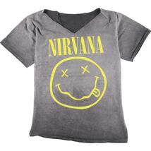 古着 NIRVANA ニルヴァーナ 両面プリント バンドTシャツ バンT メンズM /eaa327330 【SS2309】_画像1